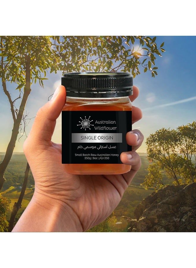 Australian Wildflower Raw Australian Honey 250g (TA10+ / MGO 263+ equiv) - Glyphosate Free, Antioxidant, Single Origin - Image 4
